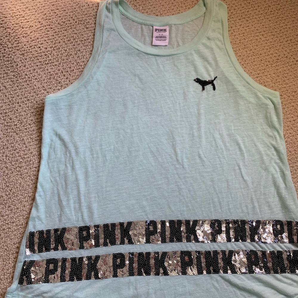 Victoria’s Secret PINK sequin bling shirt